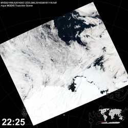 Level 1B Image at: 2225 UTC