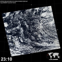 Level 1B Image at: 2310 UTC