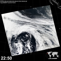 Level 1B Image at: 2250 UTC