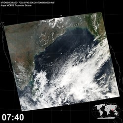 Level 1B Image at: 0740 UTC