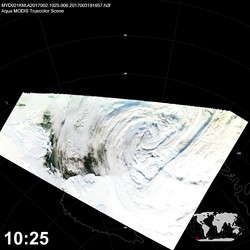 Level 1B Image at: 1025 UTC