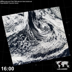 Level 1B Image at: 1600 UTC