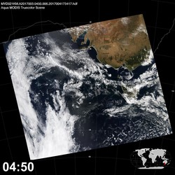 Level 1B Image at: 0450 UTC