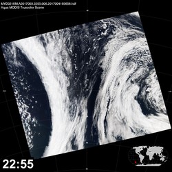 Level 1B Image at: 2255 UTC