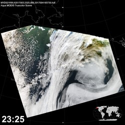 Level 1B Image at: 2325 UTC