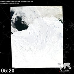 Level 1B Image at: 0520 UTC