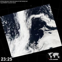 Level 1B Image at: 2325 UTC