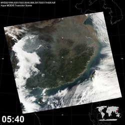 Level 1B Image at: 0540 UTC