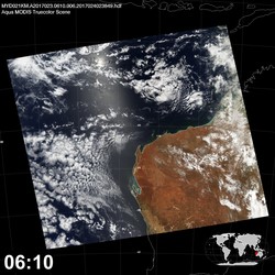 Level 1B Image at: 0610 UTC