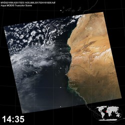 Level 1B Image at: 1435 UTC