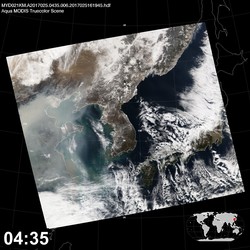 Level 1B Image at: 0435 UTC