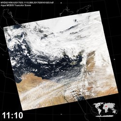 Level 1B Image at: 1110 UTC