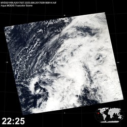 Level 1B Image at: 2225 UTC