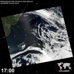 Level 1B Image at: 1700 UTC