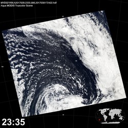 Level 1B Image at: 2335 UTC