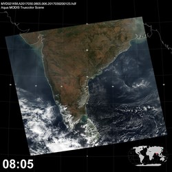 Level 1B Image at: 0805 UTC