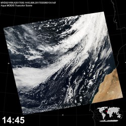 Level 1B Image at: 1445 UTC