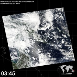 Level 1B Image at: 0345 UTC