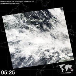 Level 1B Image at: 0525 UTC