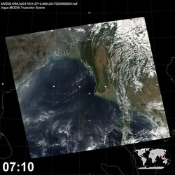 Level 1B Image at: 0710 UTC