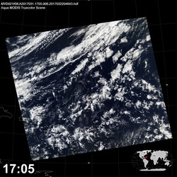 Level 1B Image at: 1705 UTC