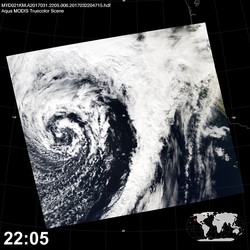 Level 1B Image at: 2205 UTC