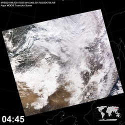 Level 1B Image at: 0445 UTC