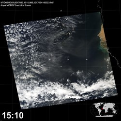 Level 1B Image at: 1510 UTC