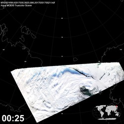 Level 1B Image at: 0025 UTC