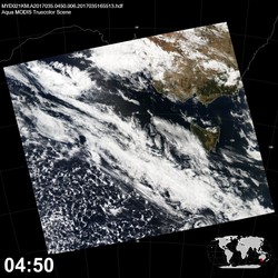 Level 1B Image at: 0450 UTC