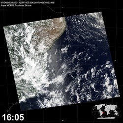 Level 1B Image at: 1605 UTC