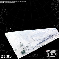 Level 1B Image at: 2305 UTC