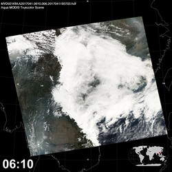 Level 1B Image at: 0610 UTC