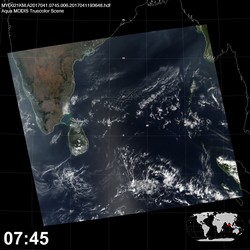 Level 1B Image at: 0745 UTC