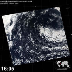 Level 1B Image at: 1605 UTC