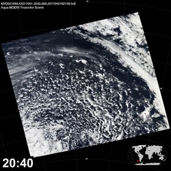 Level 1B Image at: 2040 UTC