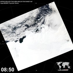 Level 1B Image at: 0850 UTC