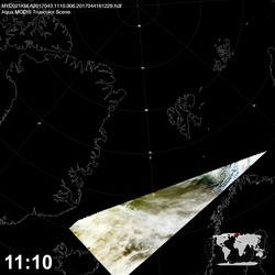 Level 1B Image at: 1110 UTC