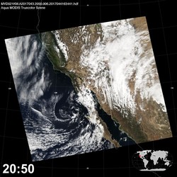 Level 1B Image at: 2050 UTC