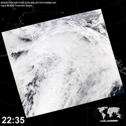 Level 1B Image at: 2235 UTC