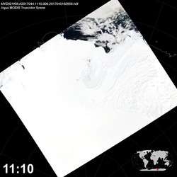 Level 1B Image at: 1110 UTC