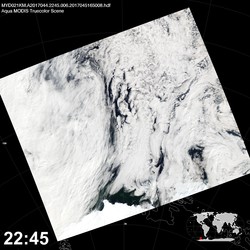 Level 1B Image at: 2245 UTC