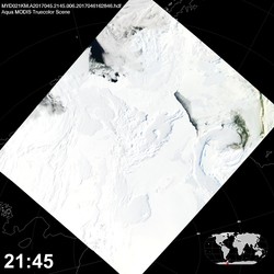 Level 1B Image at: 2145 UTC