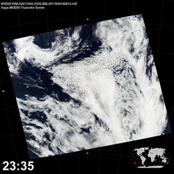 Level 1B Image at: 2335 UTC