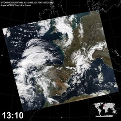 Level 1B Image at: 1310 UTC