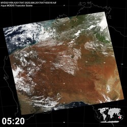 Level 1B Image at: 0520 UTC