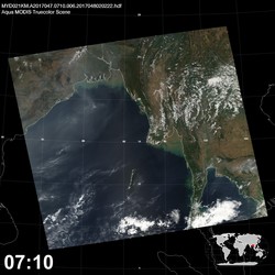 Level 1B Image at: 0710 UTC