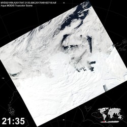 Level 1B Image at: 2135 UTC