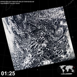 Level 1B Image at: 0125 UTC