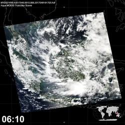 Level 1B Image at: 0610 UTC